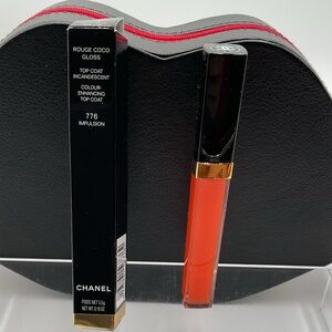 Chanel Rouge Coco Gloss Top Coat in 776 Impulsion - BNIB, LE & Discontinued